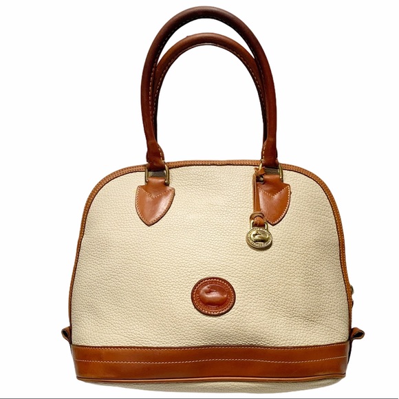 Dooney & Bourke Handbags - Vintage Dooney & Bourke Norfolk AWL Satchel Bag